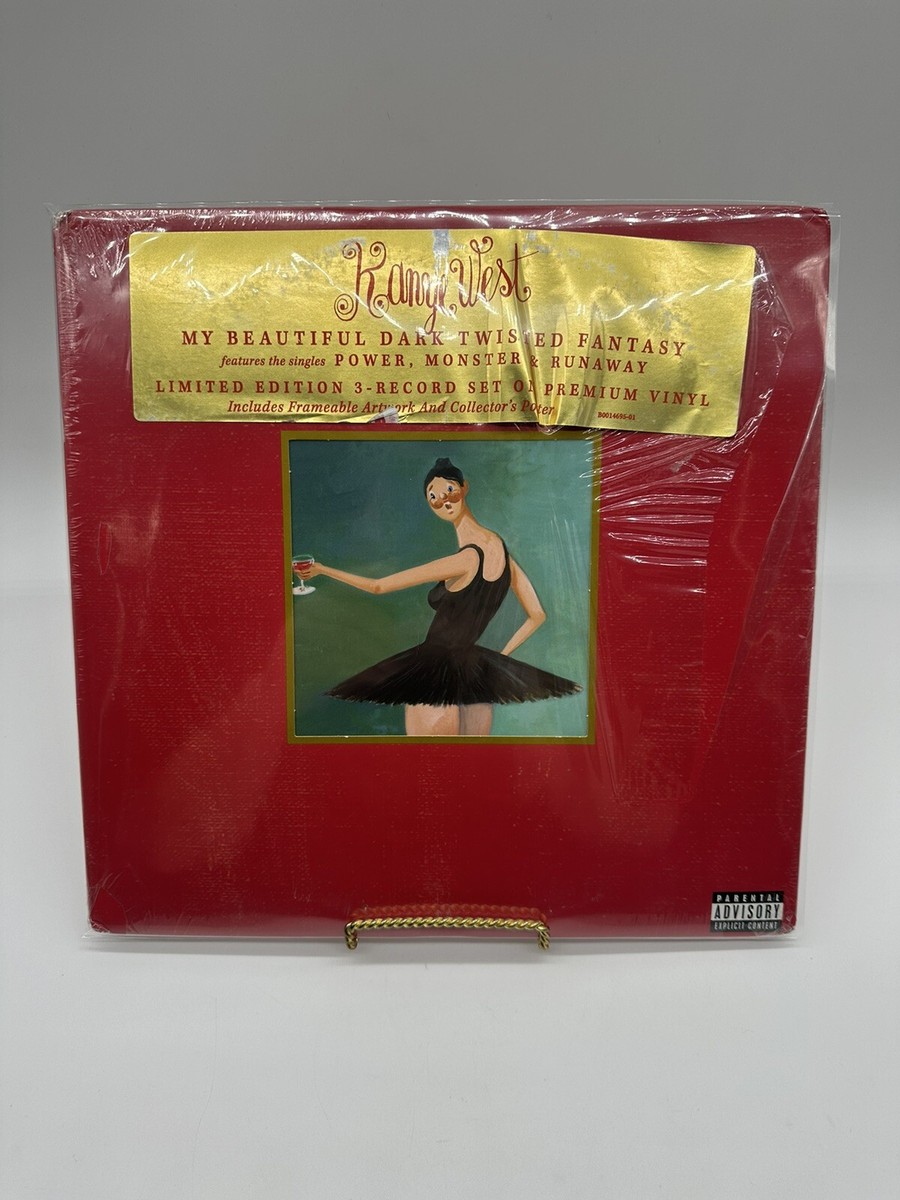 Kanye West My Beautiful Dark Twisted Fantasy 3lp limited edition
