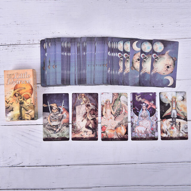 Tarot of the Little Prince Cards Deck Instructional Booklet Divination Moon;&amp;#039;&amp;#039 JV10462