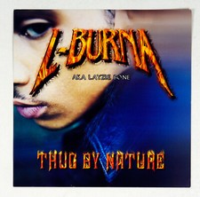 L-Burna Poster Flat 12x12 Thug By Nature 2001 Album Promotion
