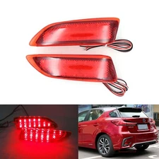 Red Lens Bumper Reflector LED Tail Brake Lights For Toyota Corolla Lexus CT200h
