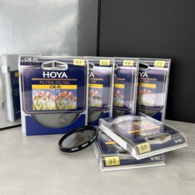 Hoya Filter Cir-Pl Cpl 49-82mm Polarizer Lens Protective for SLR Accessories