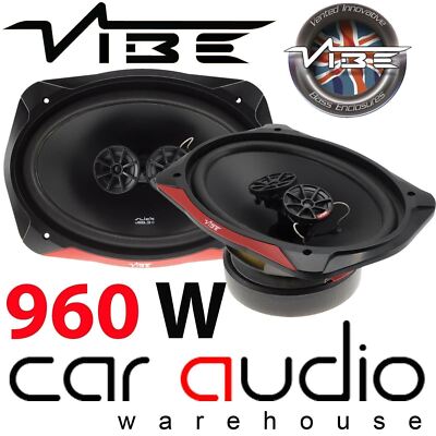 VIBE Slick 960 Watts a Pair Way 6x9