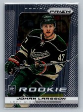 Johan Larsson 13-14 Panini Prizm Rookie RC #211 Buffalo Sabres