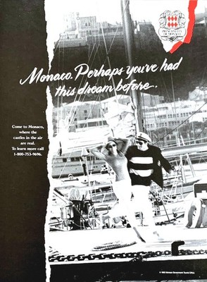 1993 MONACO Perhaps You've Had That Dream Before...Original PRINT AD