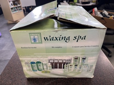 Clean + Easy Professional Waxing Spa Full Service Kit (Box Got Wet)