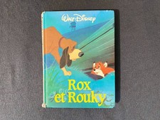 BD Bande déssinée  LIVRE  WALT DISNEY ROX ET ROUKY  1981 FRANCE LOISIRS  BEG