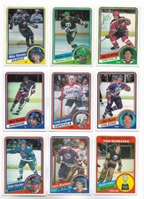 1984-85 OPC Hockey:Lot of 9 different