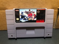NHL STANLEY CUP SNES GAME GOOD CONDITION