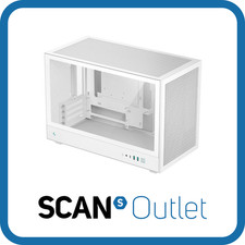 Deepcool CH260 WH White Tempered Glass MicroATX/Mini-ITX Case