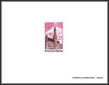 France 1752 bruxelles hotel de villle belgique Europa 1973 épreuve De Luxe proof