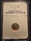 2007 $5 AMERICAN GOLD EAGLE NGC MS70 EARLY RELEASES PERFECTION GUARANTEED!