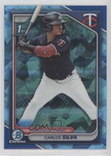 2024 Bowman Sapphire Edition Chrome Prospects Carlos Silva #BCP-120 11s9