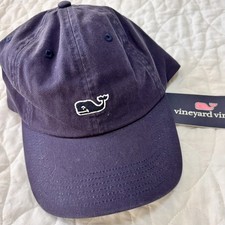 VINEYARD VINES Men’s Navy Blue Whale Adjustable Winery Classic Baseball Cap NWT