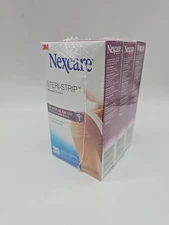 3m nexcare Steri-Strip Wound Closure, (3) 30 Sterile Strips Surgical grade