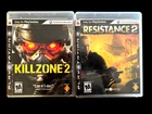 Killzone 2 and Resistance 2 for Sony PlayStation 3