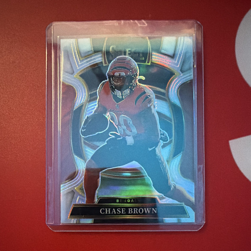 Panini 2023 Select Football Concourse Prizm Insert Chase Brown #59 Bengals