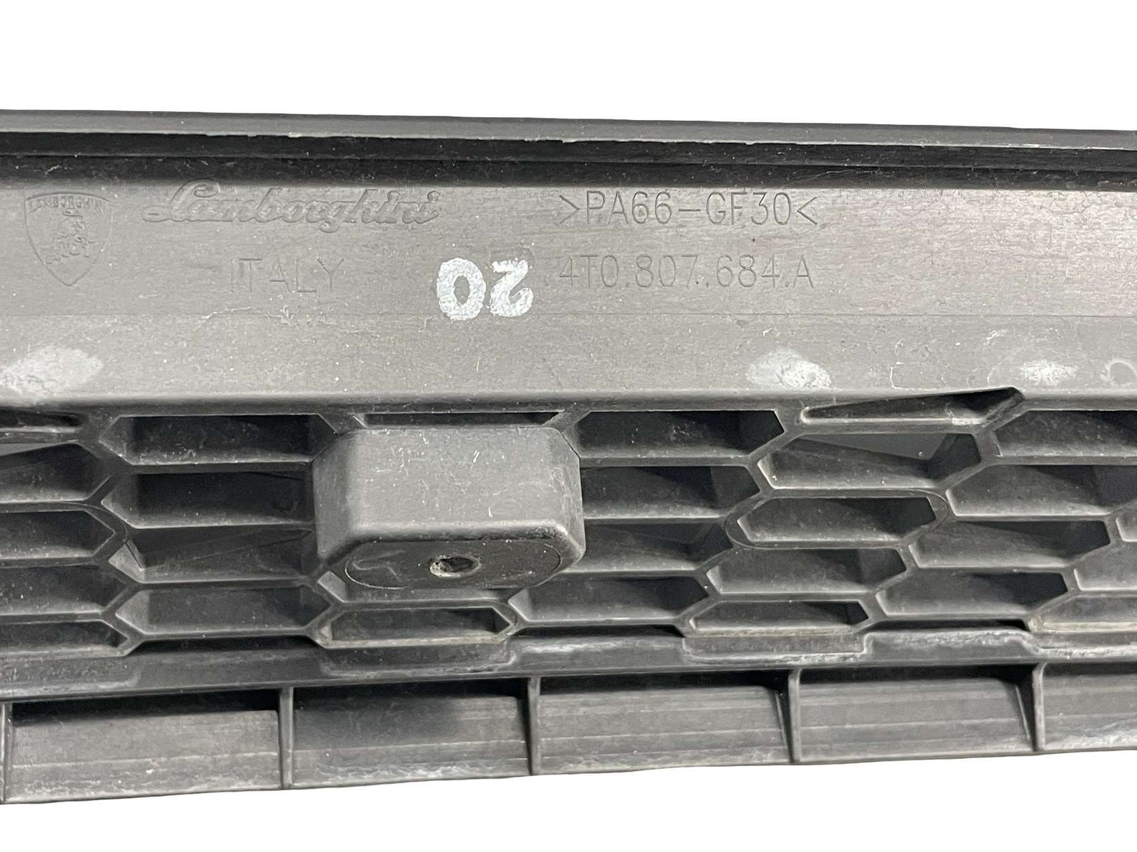 Lamborghini Huracan Rear Upper Bumper grille Black