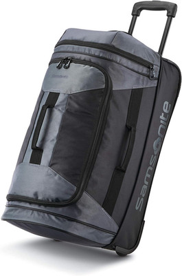Andante 2 Wheeled Duffel Bag   22-Inch Durable Rolling Luggage with Inline Skate