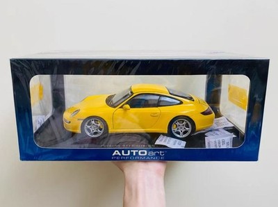 SUPER RARE* Autoart 1/18 Porsche 911 997 Carrera S 2004 Yellow | eBay