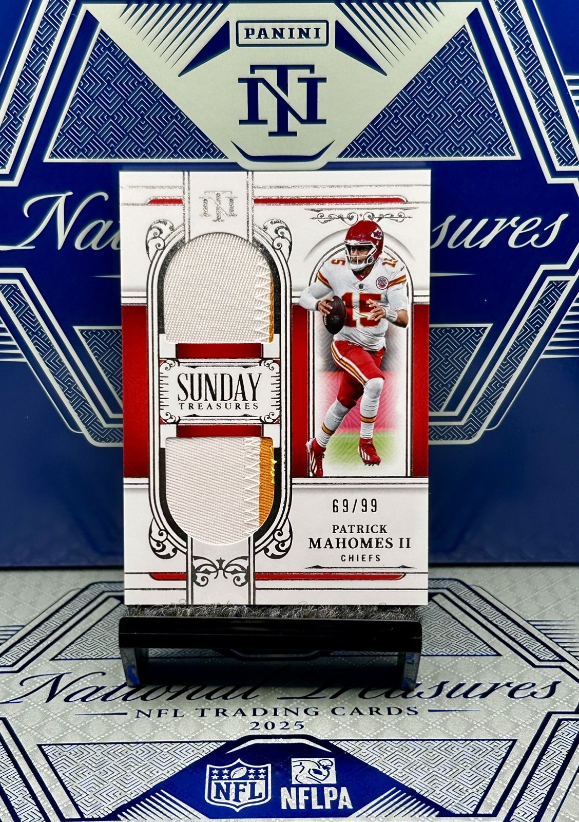 2025 National Treasures Patrick Mahomes II Sunday Treasures MEM, #SSP/99🏆🏆 🏆 view 5