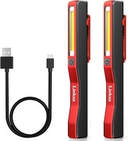 Arbeitsleuchte Led Aufladbar 2 StüCk Werkstattlampe Mit Magnet Und Clip