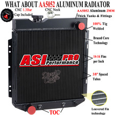 3 Row Radiator Fit For 1960-1966 Ford Mustang Falcon Ranchero Econoline Mercury 3 Row Radiator Fit For 1960-1966 Ford Mustang Falcon Ranchero Econoline Mercury