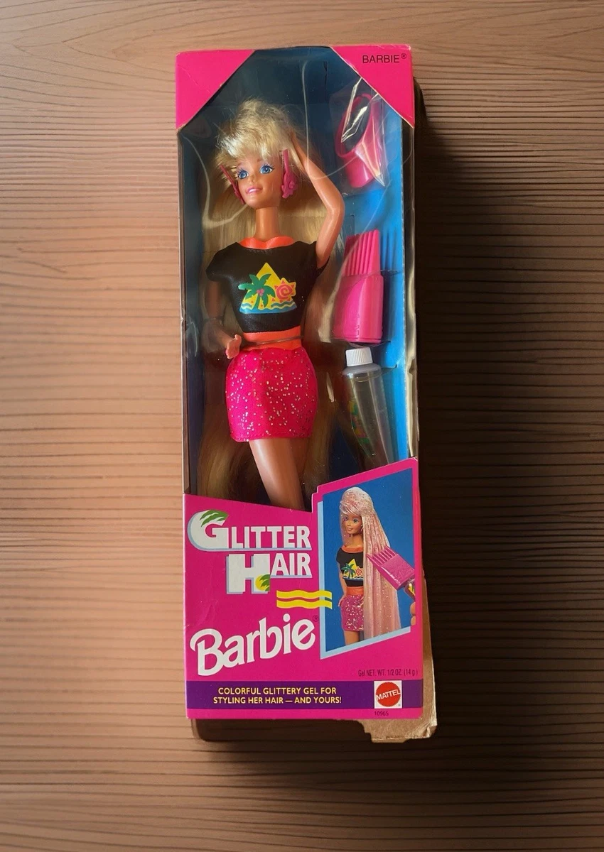 Glitter Hair Barbie for sale | eBay
