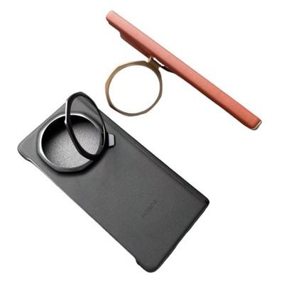Original Luxury PU Leather Back Case Taschen W/Lens Holder Für HONOR Magic V5