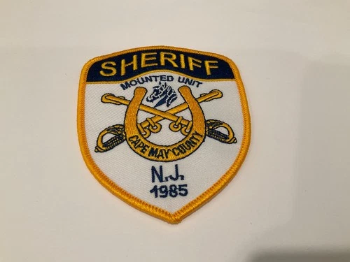 Mounted Unit State of New Jersey Sheriff Police NJ