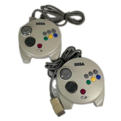Stainless Steel Multi-Controller (Set of 2) SEGA Game hard【used】