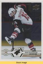 2019-20 Upper Deck Silver Foil Brad Richardson #158 READ 5x5
