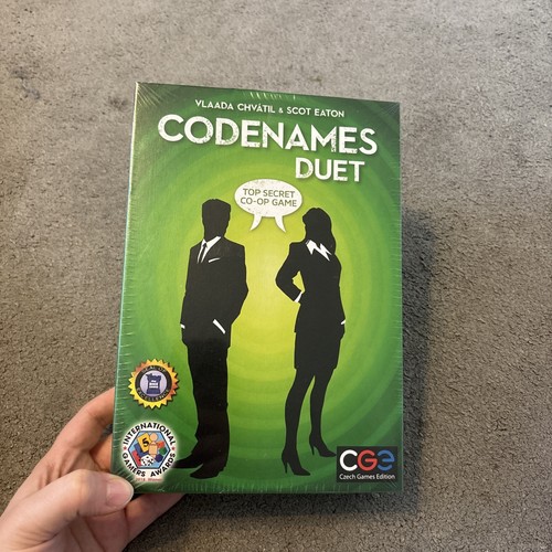 NEW & Sealed Codenames Duet CGE Board Game Two Player Word Deduction Game - Picture 1 of 2