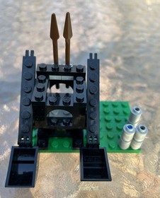 Lego Castle Black Knights 1491 Dual Defender Set (1992): No Instructions or Box