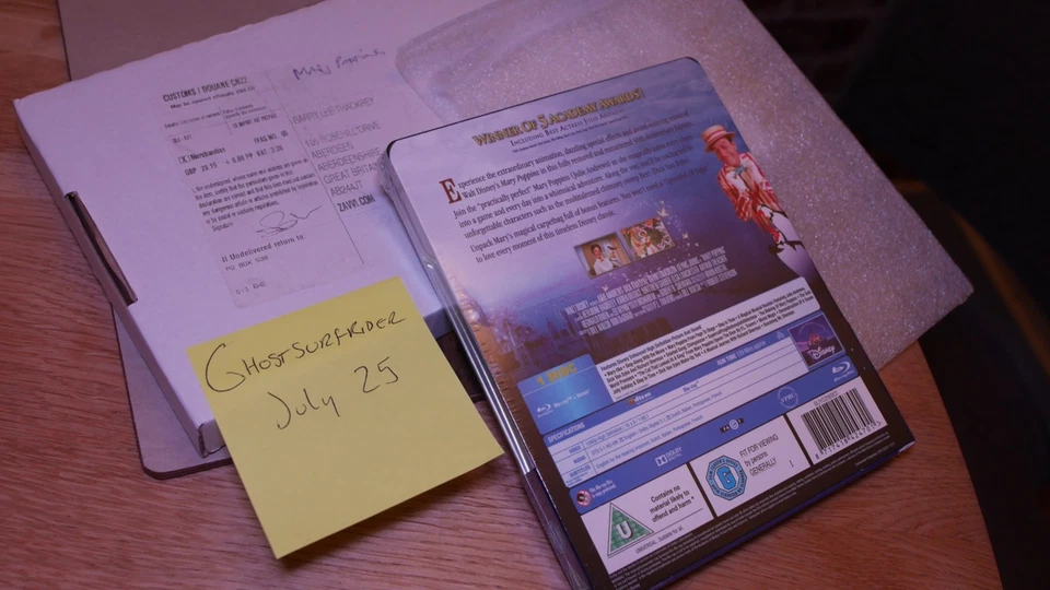 Disney Mary Poppins (1964) Zavvi Exclusive Blu-ray Steelbook New & Sealed Rare - Image 2 of 2