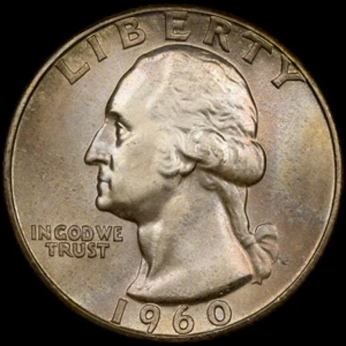 1960 Washington Silver Quarter 25C NGC MS67 - 0379