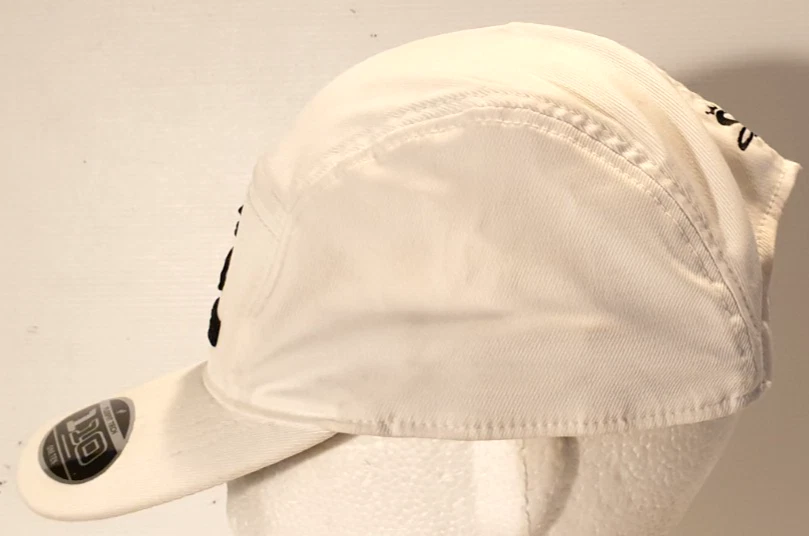 COBRA PUMA GOLF Flexfit Tech 110 Golfing Cap Hat, White, Black Logo, Adjustable. - image 3 of 4