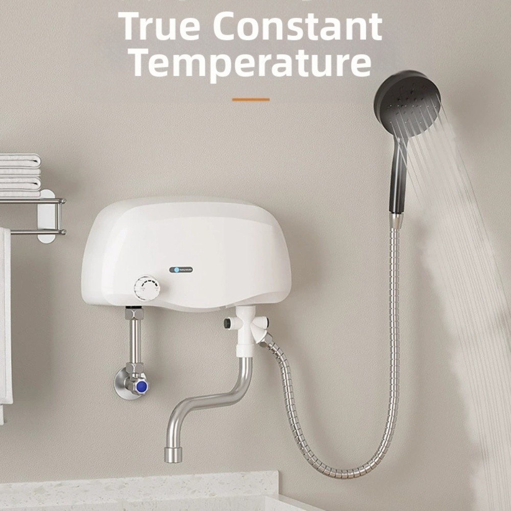 Scaldabagno Elettrico Doppia Presa 3500W con Impostazioni Temperatura Regolabili