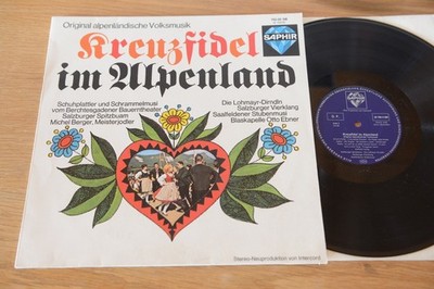 Kreuzfidel im Alpenland LP  Saphir 25 702-2 SB