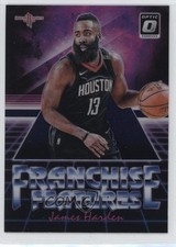 2018 Panini Donruss Optic Franchise Features Purple Prizm James Harden #11 0it8