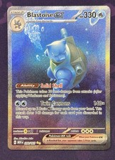 Blastoise ex 200/165 Sv: Scarlet & Violet 151 Holo