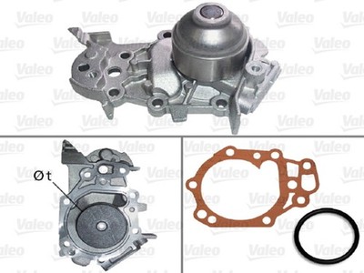 Wasserpumpe Motorkühlung VALEO 506780 für RENAULT KANGOO CLIO MODUS TWINGO FC0 3