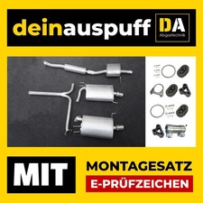 Auspuffanlage für Honda Accord VII CL 2.4i 16V Stufenheck Auspuff H046