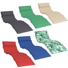 Outdoor Sonnenliegen Auflage Polster Liegenauflage für Gartenliege Liegestuhl