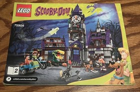 LEGO Scooby Doo Mystery Mansion 75904 INSTRUCTION BOOKLET MANUAL 2 & 3 only