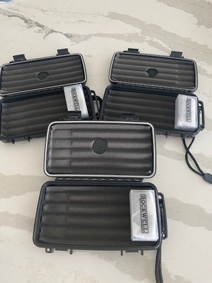4 travel humidor Herf-A-Dor with lighter , OneHumidor Not Shown But Will Be Ship