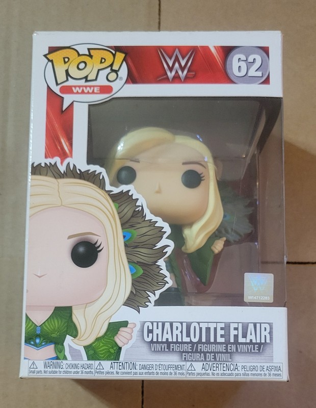 Funko Pop WWE Charlotte Flair #62 Collectible Figure