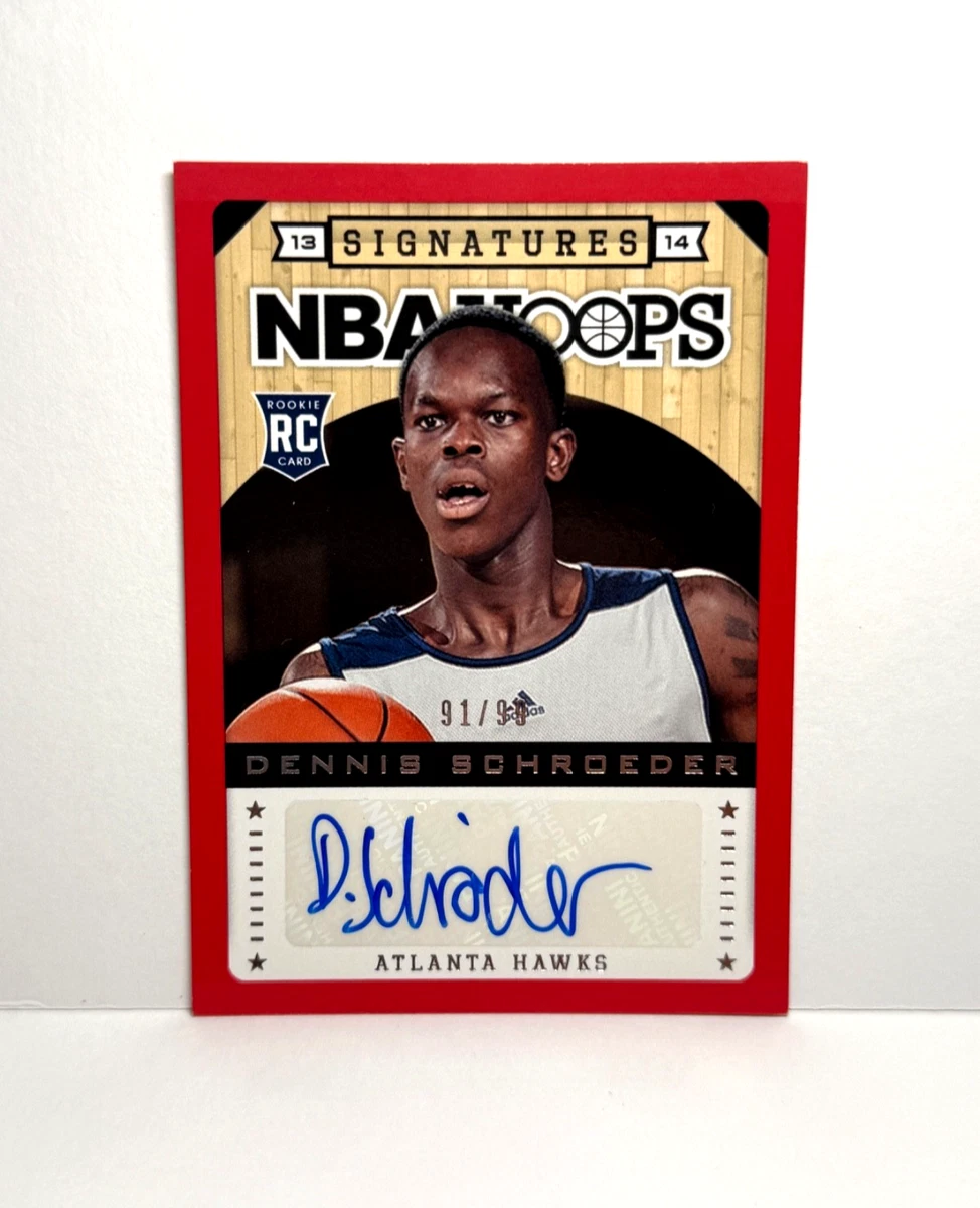 Dennis Schroder Serial Numbered Basketball Sports Trading Card
