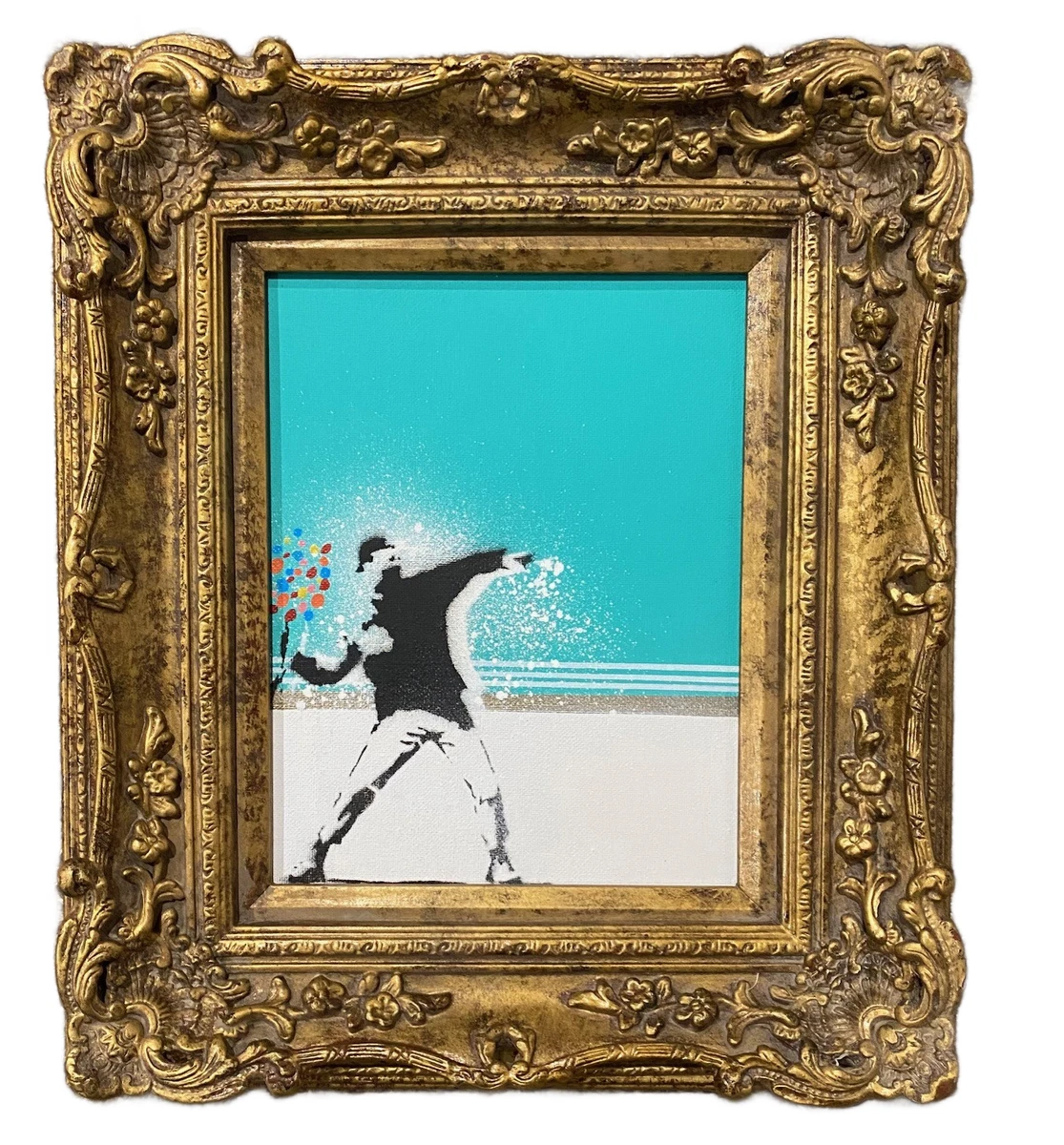 Las mejores ofertas en Banksy lienzo Arte Pinturas | eBay