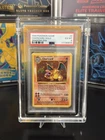 1999 POKEMON BASE SET SHADOWLESS #4 CHARIZARD-HOLO PSA 6 + Guard & Case Included