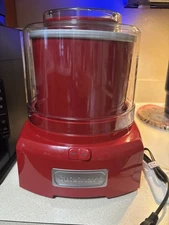 ACCEPT OFFERS Cuisinart ICE-21R Red 1.5 QT Frozen Yogurt Ice Cream/Sorbet Maker